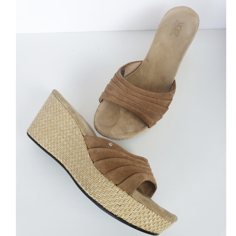 UGG Alvina wedge sandle size 10